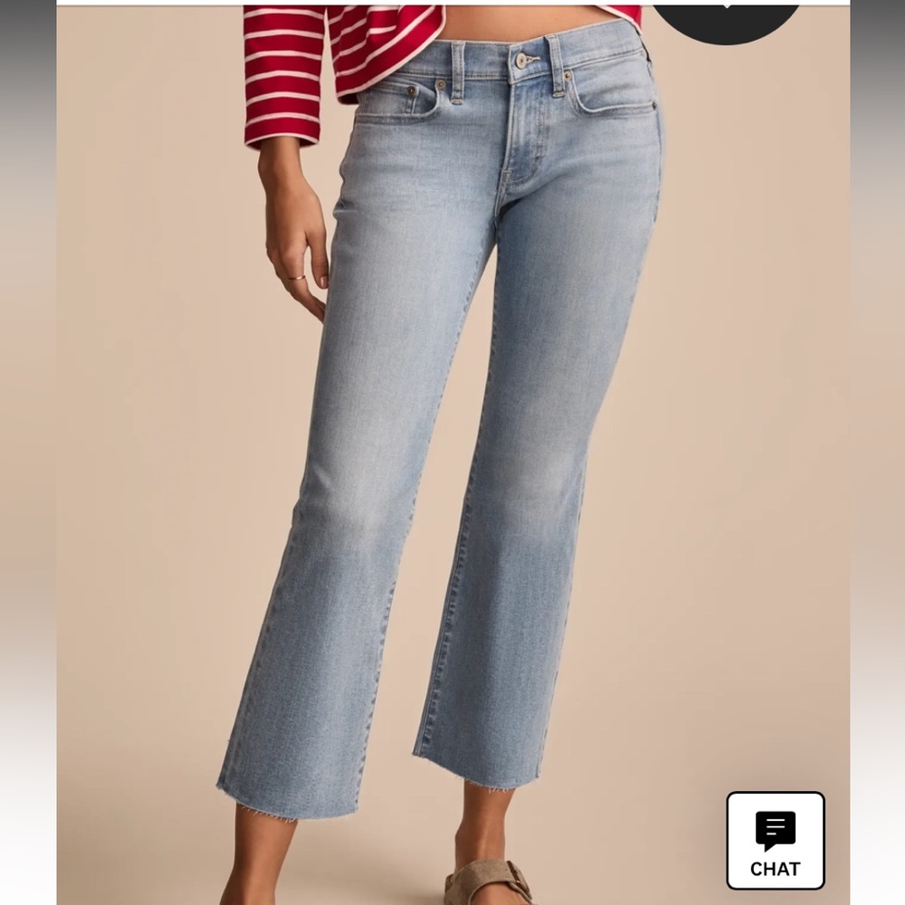 Lucky Brand Eva kick crop size 2